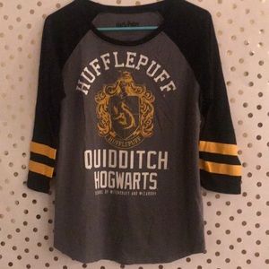 Harry Potter Hufflepuff baseball tee